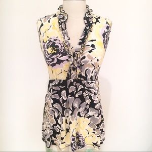 Westin Wear Ruffled Floral Blouse - Anthropology